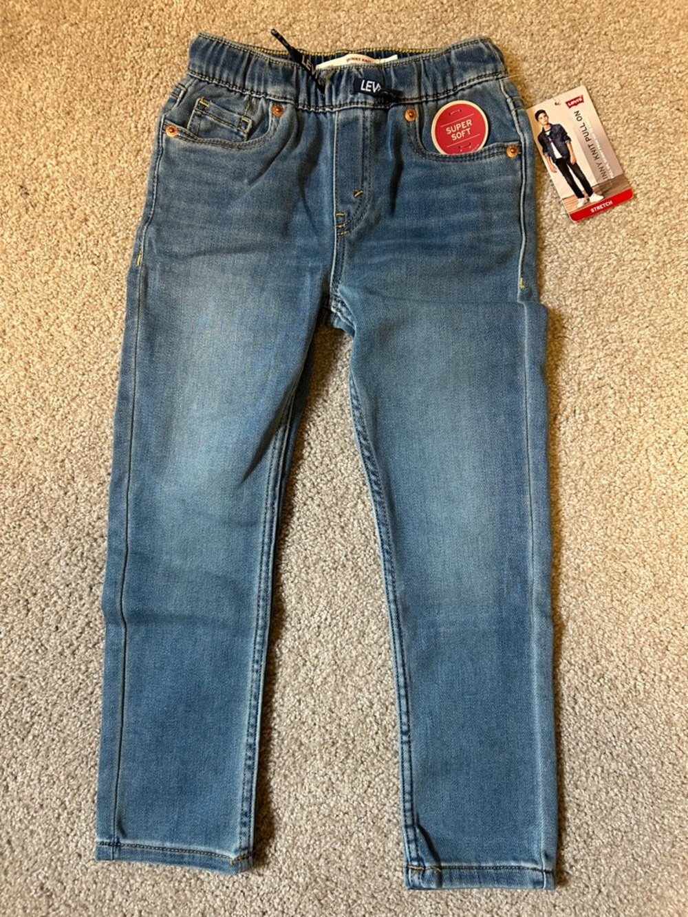 Levi's Slim Straight boys Jeans in Blue